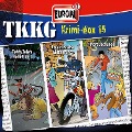 Cover-Bild zum Titel 'TKKG Krimi-Box 15 (Folgen 126/136/169)' von 'André Minninger, Stefan Wolf'