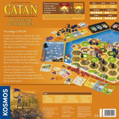 Catan - Die Legende der Eroberer - 