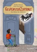 Cover-Bild zum Titel 'Gespensterzentrale. Das Rätsel der Zeitreise' von 'Wiebke Nieland, Anne-Dore Krohn'