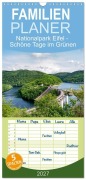 Cover-Bild zum Titel 'Familienplaner 2027 - Nationalpark Eifel - Schöne Tage im Grünen mit 5 Spalten (Wandkalender, 21 x 45 cm) CALVENDO' von 'Tobias Brandt'