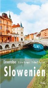 Cover-Bild zum Titel 'Lesereise Slowenien' von 'Irene Hanappi, Stefan Schomann'