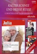 Cover-Bild zum Titel 'Kalter Schnee und heiße Küsse - 5 winterliche Liebesromane' von 'Melissa Mcclone, Amalie Berlin, Brenda Jackson, Linda Castillo, Caroline Anderson'