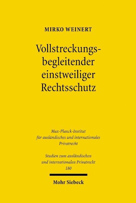 Vollstreckungsbegleitender einstweiliger Rechtsschutz - Mirko Weinert