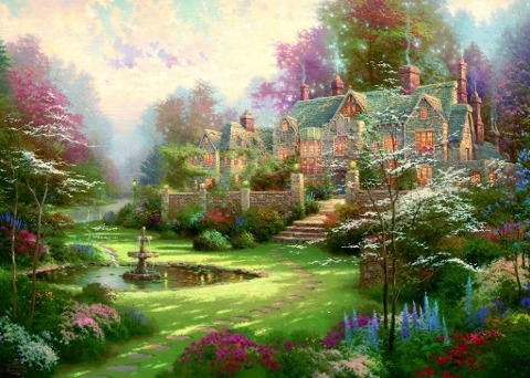 Painter of Light. Puzzle 2000 Teile - Thomas Kinkade