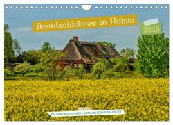 Reetdachhäuser in Hoben - Ein Maitag in der Wismarbucht (Wandkalender 2026 DIN A4 quer), CALVENDO Monatskalender - Holger Felix