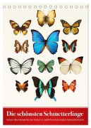 Die schönsten Schmetterlinge (Tischkalender 2025 DIN A5 hoch), CALVENDO Monatskalender - Wildlife Art Print