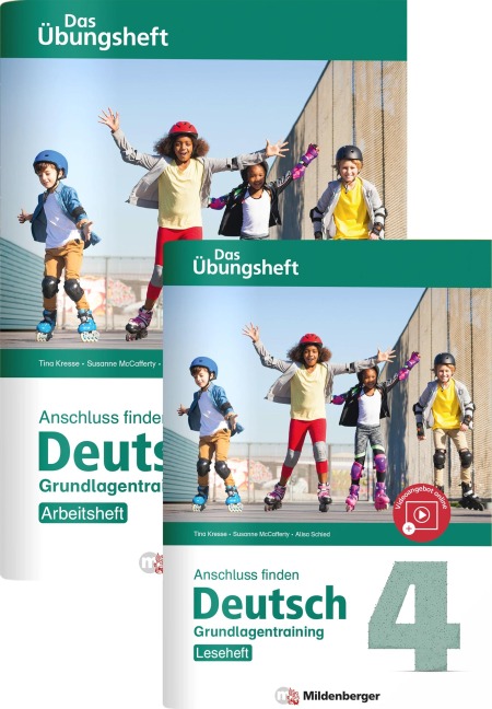 Anschluss finden / Deutsch 4 - Das Übungsheft - Grundlagentraining: Leseheft und Arbeitsheft - Tina Kresse, Susanne Mccafferty, Alisa Schied