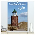 Familienplaner - Sylt (hochwertiger Premium Wandkalender 2025 DIN A2 hoch), Kunstdruck in Hochglanz - Antje Lindert-Rottke