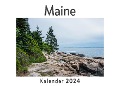 Maine (Wandkalender 2024, Kalender DIN A4 quer, Monatskalender im Querformat mit Kalendarium, Das perfekte Geschenk) - Anna Müller