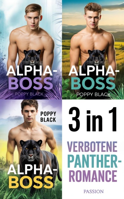 Alpha-Boss: Verbotene Panther-Romance 3 in 1 - Poppy Black
