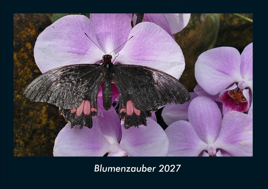 Blumenzauber 2027 Fotokalender DIN A4 - Tobias Schmitt, Kevin Heber