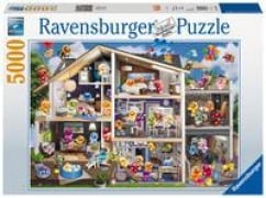 Cover-Bild zum Titel 'Gelini Puppenhaus Puzzle 5000 Teile' von ''
