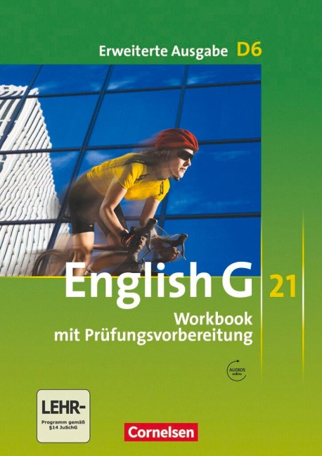 English G 21. Erweiterte Ausgabe D 6. Workbook mit Audios online - Jennifer Seidl