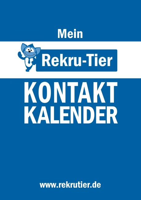 Mein REKRU-TIER Kontaktkalender - Tobias Schlosser, Rainer Von Massenbach