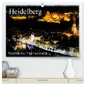 Heidelberg - Nächtliche Impressionen (hochwertiger Premium Wandkalender 2024 DIN A2 quer), Kunstdruck in Hochglanz - Mert Serce
