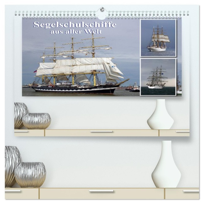 Segelschulschiffe aus aller Welt (hochwertiger Premium Wandkalender 2026 DIN A2 quer), Kunstdruck in Hochglanz - Stoerti-Md Stoerti-Md