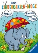 Ravensburger Mein Kindergarten-Block - Farben, Formen, Logik- Rätselspaß für Kindergartenkinder ab 5 Jahren - Förderung von Logik, Aufmerksamkeit und Ausdauer - Britta Zimmermann, Anja Lohr, Christine Pätz