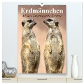 Erdmännchen - Afrikas liebenswerte Zwerge (hochwertiger Premium Wandkalender 2024 DIN A2 hoch), Kunstdruck in Hochglanz - Elisabeth Stanzer