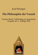 Cover-Bild zum Titel 'Die Philosophie der Vorzeit' von 'Josef Kleutgen'