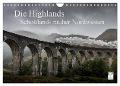 Die Highlands - Schottlands rauher Nordwesten (Wandkalender 2024 DIN A4 quer), CALVENDO Monatskalender - Andreas Peters