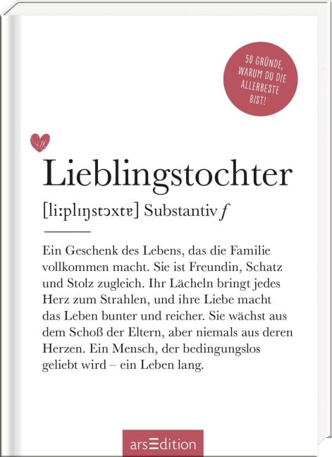 Lieblingstochter (Substantiv, f) - 