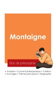 Cover-Bild zum Titel 'Réussir son Bac de philosophie 2025 : Analyse du philosophe Montaigne' von 'Montaigne'