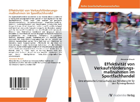 Effektivität von Verkaufsförderungs­maßnahmen im Sportfachhandel - Alexander Brauch