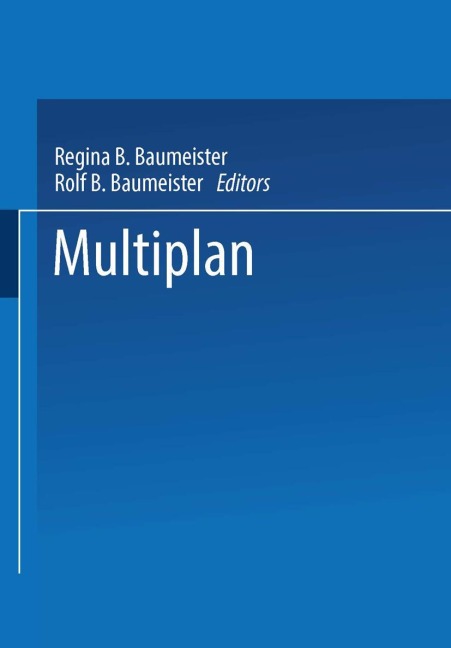Multiplan - Rolf B. Baumeister, Regina B. Baumeister