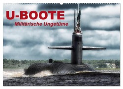 Cover-Bild zum Titel 'U-Boote - Militärische Ungetüme (Wandkalender 2026 DIN A2 quer), CALVENDO Monatskalender' von 'Elisabeth Stanzer'