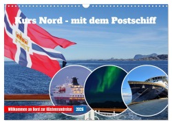 Cover-Bild zum Titel 'Kurs Nord - mit dem Postschiff (Wandkalender 2026 DIN A3 quer), CALVENDO Monatskalender' von 'Monika Dietsch'