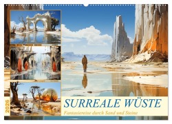 Cover-Bild zum Titel 'Surreale Wüste (Wandkalender 2026 DIN A2 quer), CALVENDO Monatskalender' von 'Cathrin Illgen'
