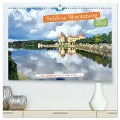 Schloss Moritzburg und das Fasanenschlösschen (hochwertiger Premium Wandkalender 2025 DIN A2 quer), Kunstdruck in Hochglanz - Gisela Kruse