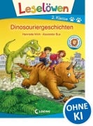 Cover-Bild zum Titel 'Leselöwen 2. Klasse - Dinosauriergeschichten' von 'Henriette Wich'