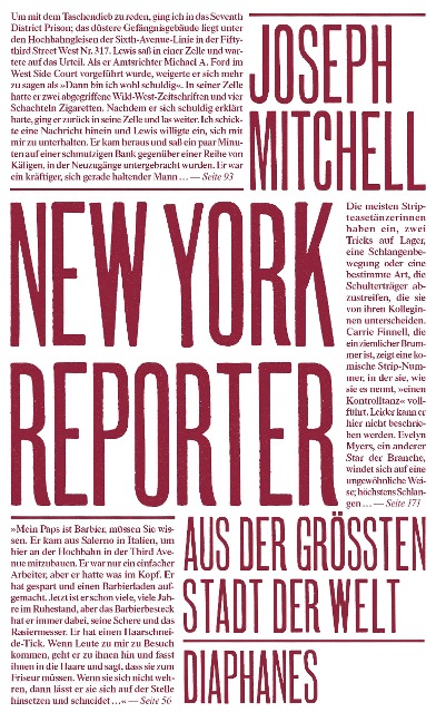 New York Reporter - Joseph Mitchell