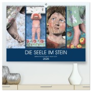 Cover-Bild zum Titel 'DIE SEELE IM STEIN (hochwertiger Premium Wandkalender 2026 DIN A2 quer), Kunstdruck in Hochglanz' von 'Kathrin Schwertner'