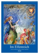 Im Elfenreich- Zauber und Magie der Elfen in schönen Aquarellen (Wandkalender 2026 DIN A3 hoch), CALVENDO Monatskalender - Sveta Tiukkel