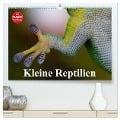 Kleine Reptilien (hochwertiger Premium Wandkalender 2025 DIN A2 quer), Kunstdruck in Hochglanz - Elisabeth Stanzer