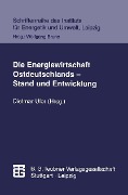 Die Energiewirtschaft Ostdeutschlands - Stand und Entwicklung - Matthias Kulinna, Klaus Lindner, Dieter Merten, Matthias Reichmuth