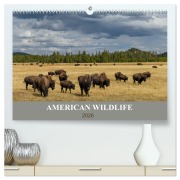 Cover-Bild zum Titel 'American Wildlife (hochwertiger Premium Wandkalender 2026 DIN A2 quer), Kunstdruck in Hochglanz' von 'Christian Heeb'