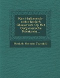 Cover-Bild zum Titel 'Kawi-balineesch-nederlandsch Glossarium Op Het Oudjavaansche Râmâyaṇa...' von 'Hendrik Herman Juynboll'
