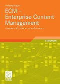 Cover-Bild zum Titel 'ECM - Enterprise Content Management' von 'Wolfgang Riggert'