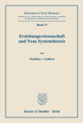 Cover-Bild zum Titel 'Erziehungswissenschaft und Neue Systemtheorie.' von 'Matthias Von Saldern'