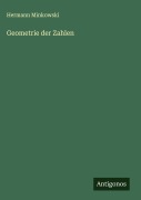 Cover-Bild zum Titel 'Geometrie der Zahlen' von 'Hermann Minkowski'