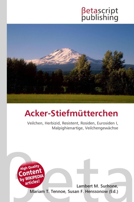 Acker-Stiefmütterchen - 