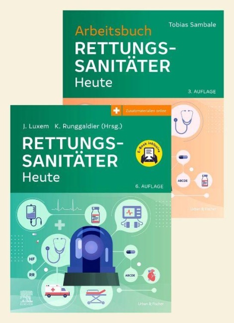 Rettungssanitäter Heute + Arbeitsbuch Rettungssanitäter Heute, Set 2.A. - Tobias Sambale