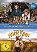 Cover-Bild zum Titel 'Tom Sawyer & Die Abenteuer des Huck Finn' von 'Sascha Arango, Andreas Schäfer, Niki Reiser, Biber Gullatz, Moritz Freise'