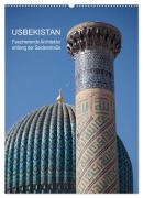 Cover-Bild zum Titel 'Usbekistan - Faszinierende Architektur entlang der Seidenstraße (Wandkalender 2026 DIN A2 hoch), CALVENDO Monatskalender' von 'Jeanette Dobrindt'