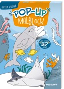 Cover-Bild zum Titel 'Pop-up Malblock. Unter Wasser' von ''