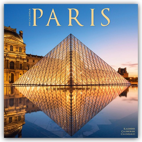 Paris 2025 - 16-Monatskalender - Avonside Publishing Ltd