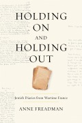 Cover-Bild zum Titel 'Holding on and Holding Out' von 'Anne Freadman'